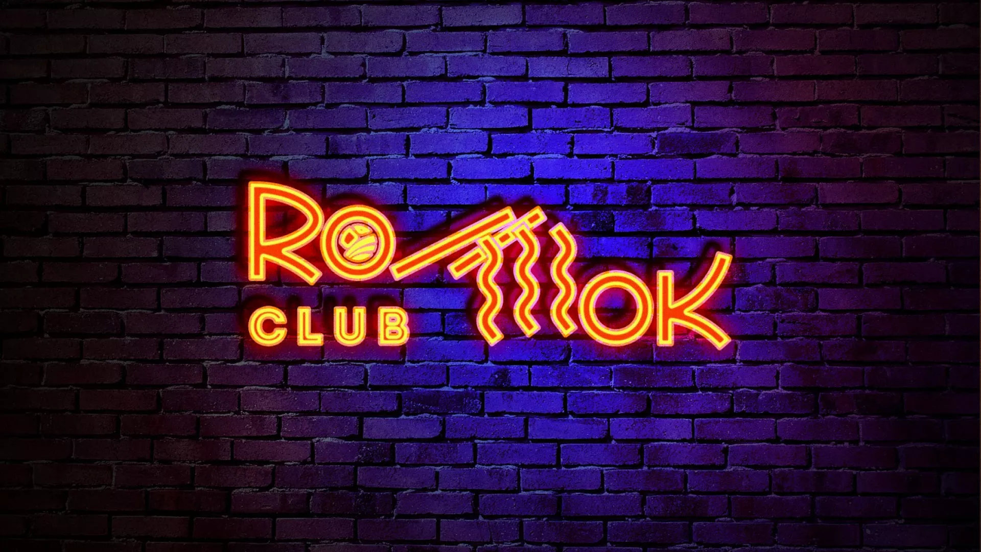Разработка интерьерной вывески суши-бара «Roll Wok Club» в Туапсе